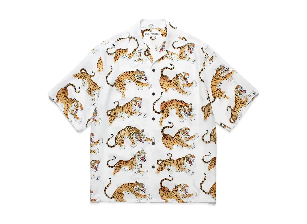 WACKO MARIA Tim Lehi / Hawaiian Shirt "White"