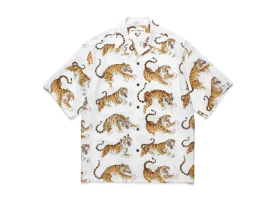 WACKO MARIA Tim Lehi / Hawaiian Shirt "White"