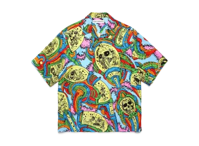 WACKO MARIA Tim Lehi / Hawaiian Shirt "Blue"