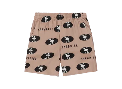 WACKO MARIA Records Hawaiian Shorts "Brown"