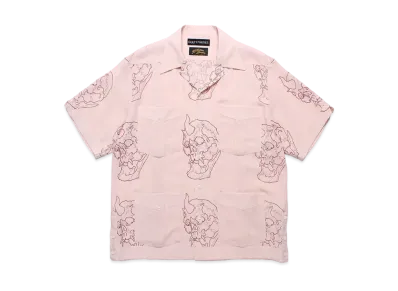WACKO MARIA x 56 Tattoo Studio / Cuba Shirt "Pink"