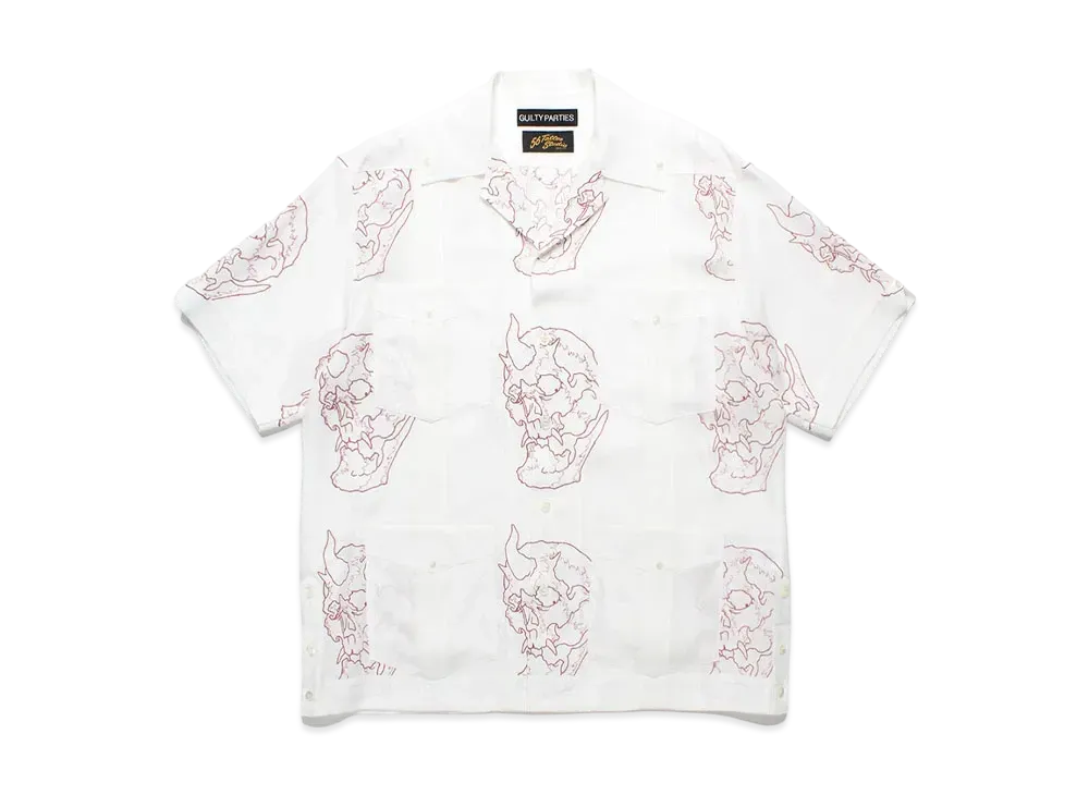 WACKO MARIA x 56 Tattoo Studio / Cuba Shirt "White"