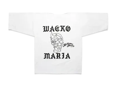 WACKO MARIA x 56 Tattoo Studio / Dabo Shirt "White"
