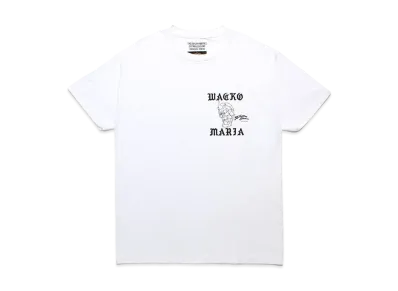 WACKO MARIA x 56 Tattoo Studio / T-Shirt "White"