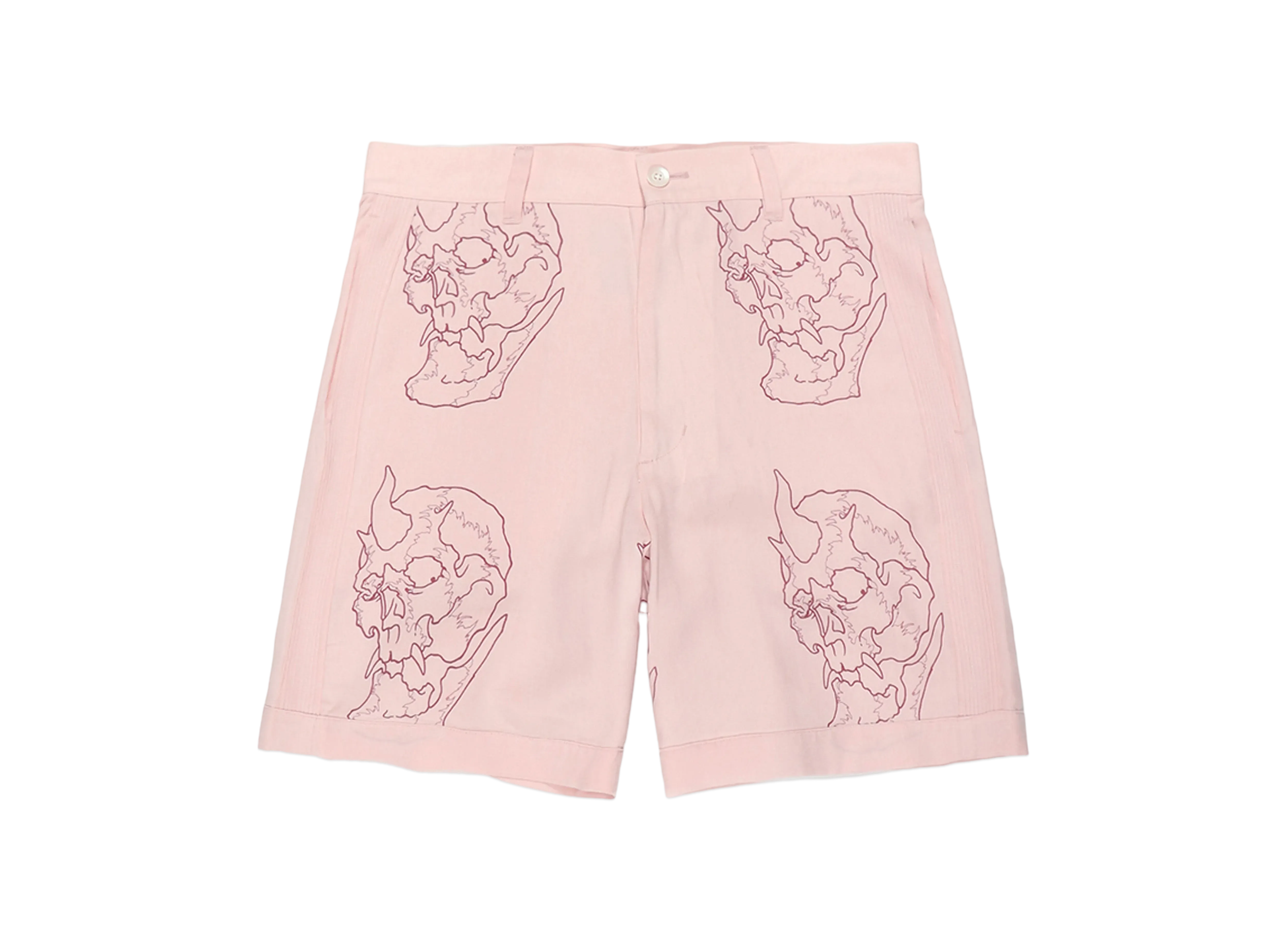 WACKO MARIA x 56 Tattoo Studio / Cuba Shorts "Pink"