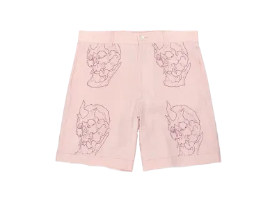 WACKO MARIA x 56 Tattoo Studio / Cuba Shorts "Pink"