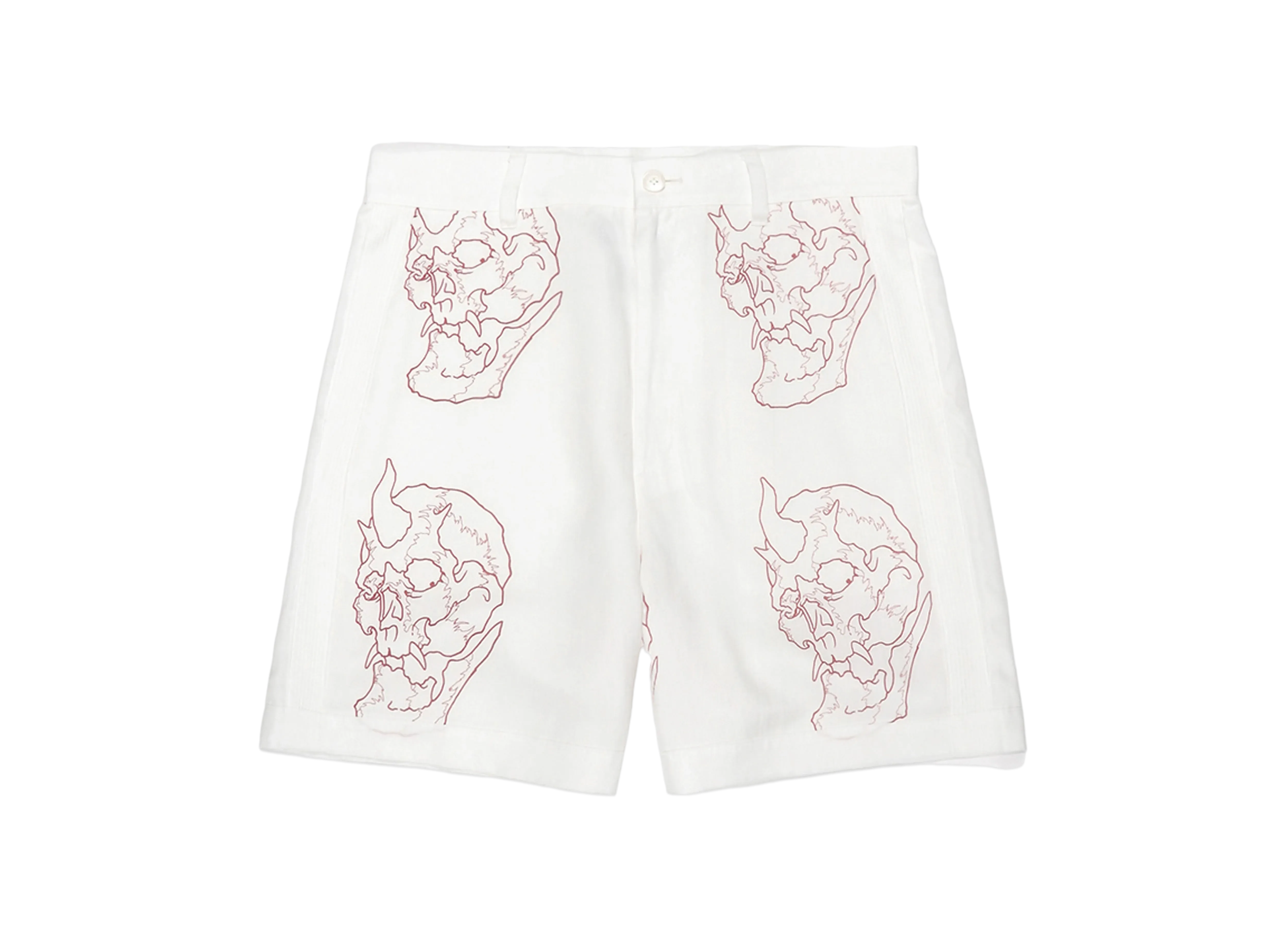WACKO MARIA x 56 Tattoo Studio / Cuba Shorts "White"