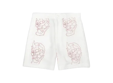 WACKO MARIA x 56 Tattoo Studio / Cuba Shorts "White"