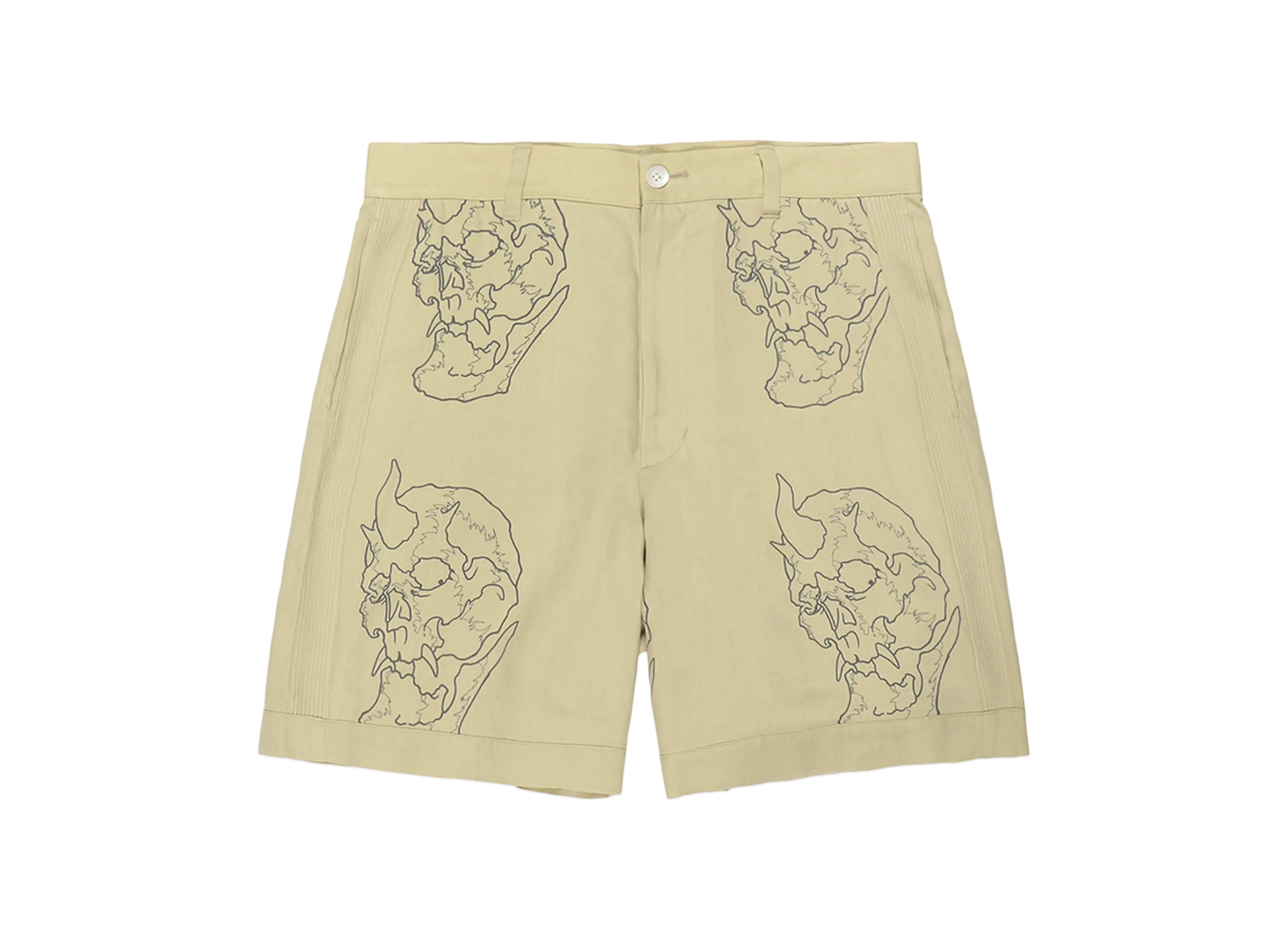 ワコマリア x 56 タトゥー スタジオ / キューバ ショーツ "オリーブ"