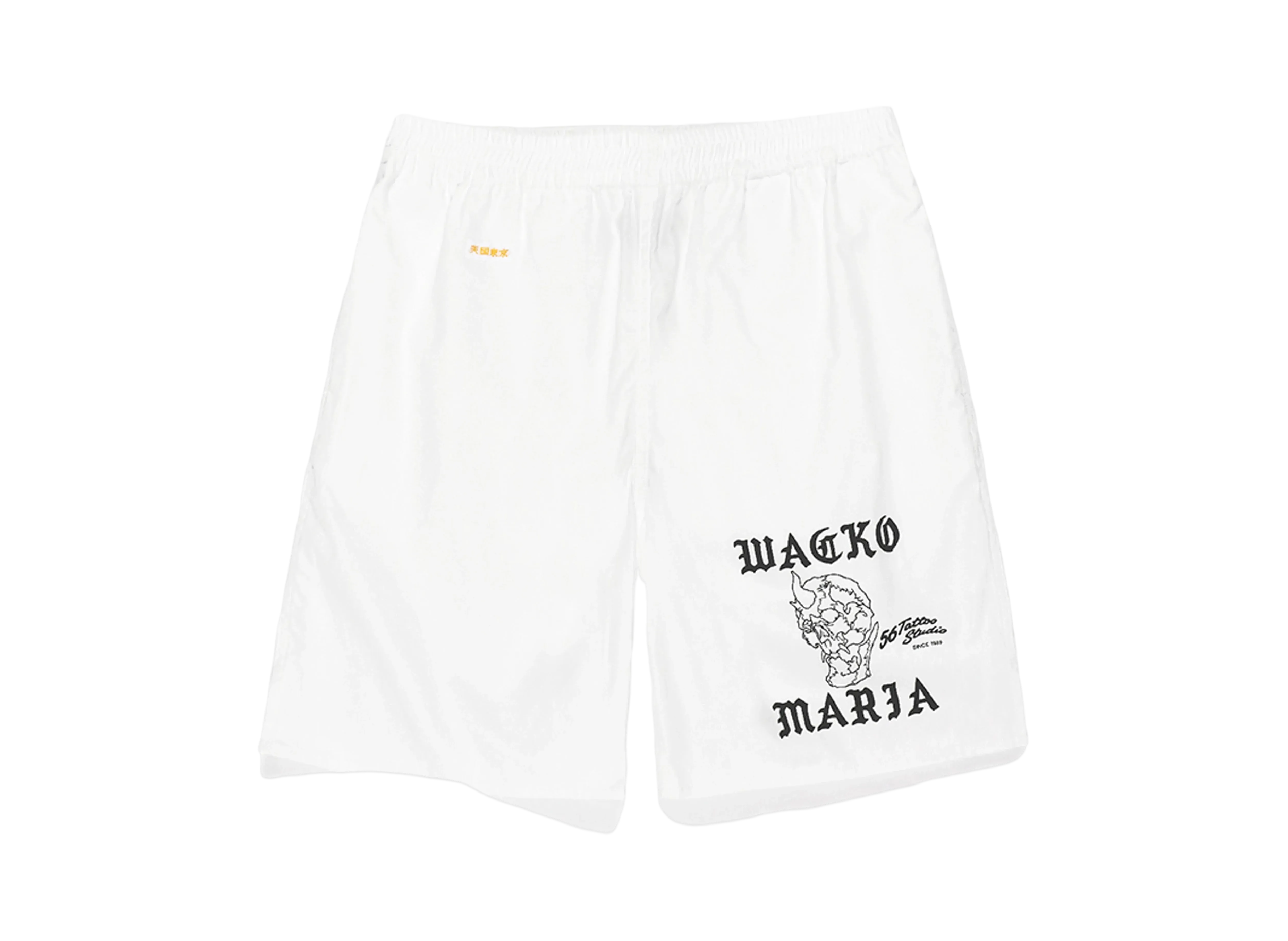 WACKO MARIA x 56 Tattoo Studio / Dabo Pants "White"