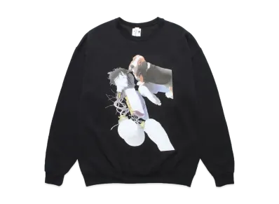 WACKO MARIA x GHOST IN THE SHELL 2 INNOCENCE Sweat Shirt-A "Black"