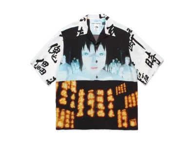 WACKO MARIA x GHOST IN THE SHELL 2 INNOCENCE Hawaiian Shirt "White"