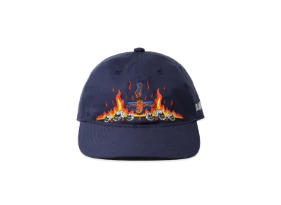 WACKO MARIA Neckface / 6 Panel Cap "Navy"
