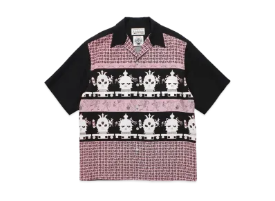 WACKO MARIA x WOLFS HEAD / Hawaiian Shirt "Pink"