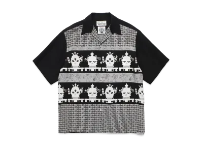 WACKO MARIA x WOLFS HEAD / Hawaiian Shirt "Gray"