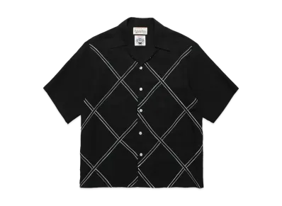 WACKO MARIA x WOLFS HEAD / Hawaiian Shirt "White"