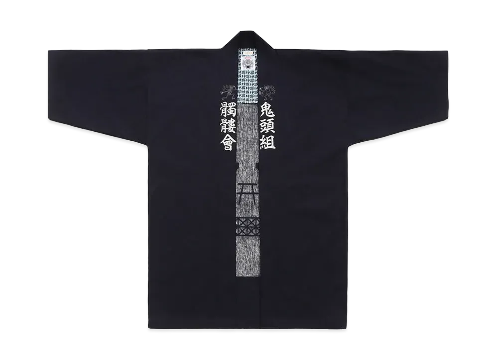 WACKO MARIA x WOLFS HEAD / Happi "Navy 2"
