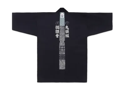 WACKO MARIA x WOLFS HEAD / Happi "Navy 2"