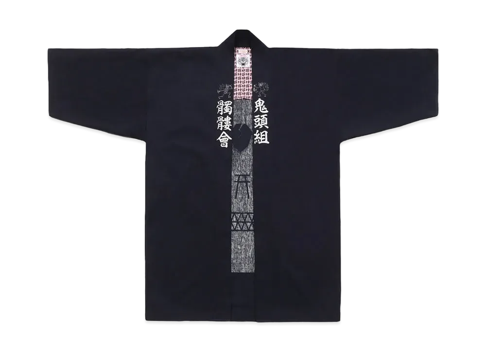 WACKO MARIA x WOLFS HEAD / Happi "Navy 1"