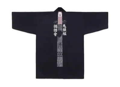 WACKO MARIA x WOLFS HEAD / Happi "Navy 1"