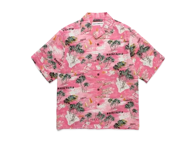 WACKO MARIA x MINEDENIM / Hawaiian Shirt "Pink"
