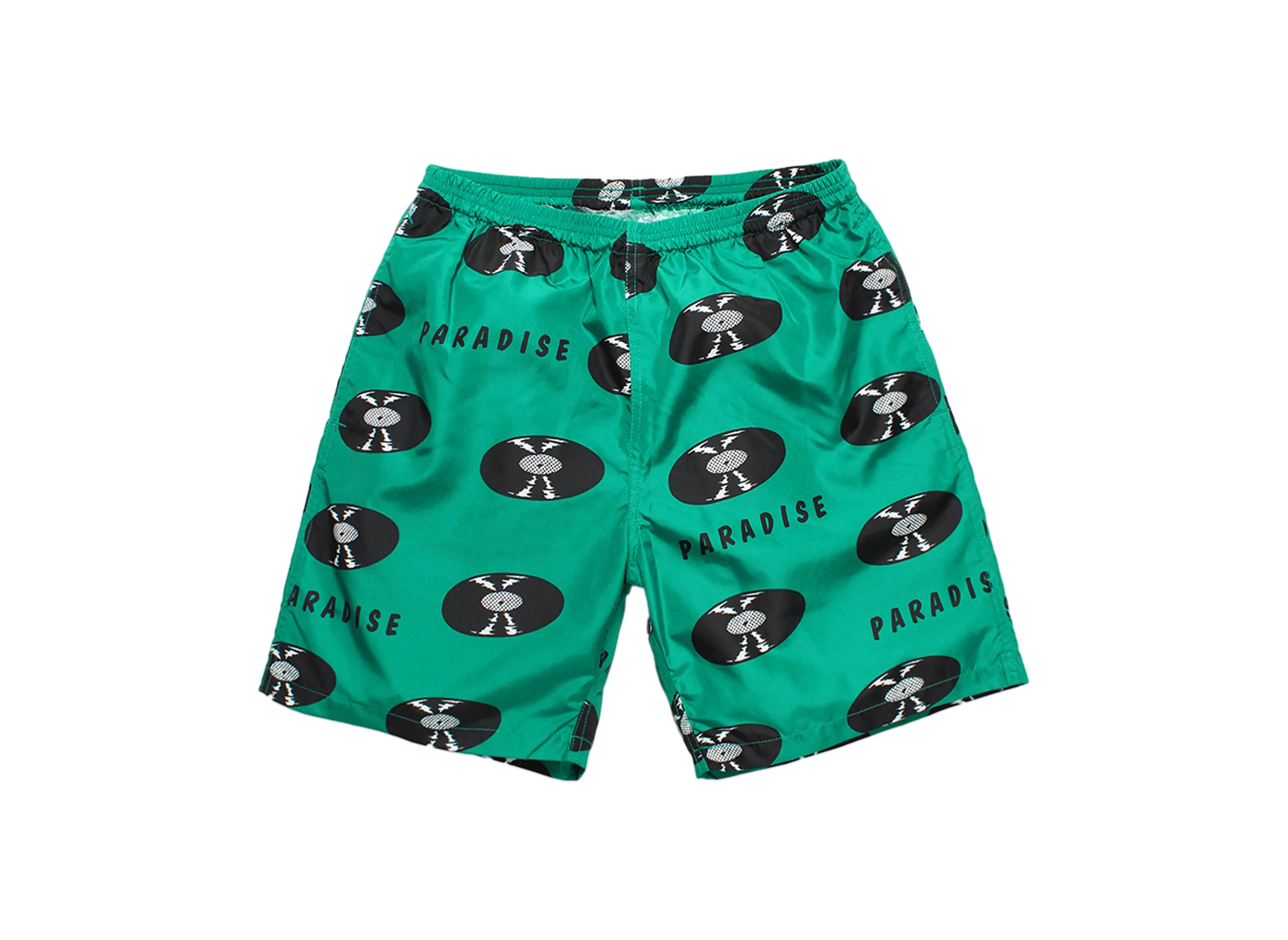 WACKO MARIA Records Nylon Board Shorts "Green"