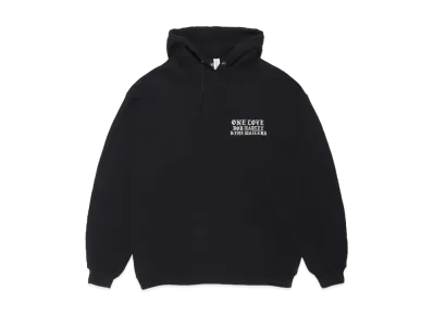 WACKO MARIA x BOB MARLEY Hooded Sweat Shirt "Black"