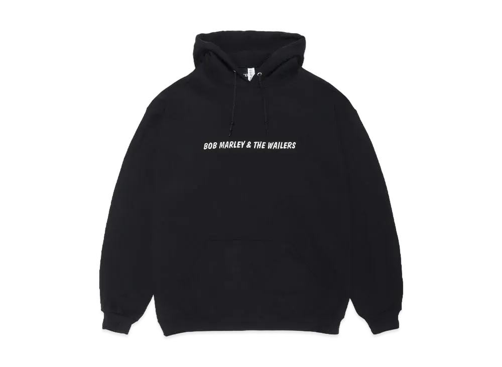 WACKO MARIA x BOB MARLEY Hooded Sweat Shirt "Black"