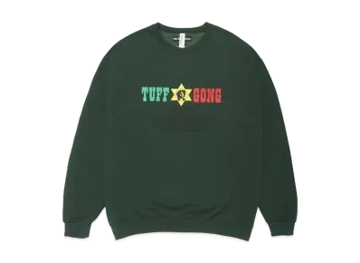 WACKO MARIA x BOB MARLEY Sweat Shirt "Green"