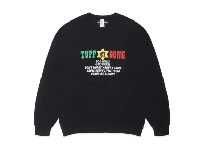 WACKO MARIA x BOB MARLEY Sweat Shirt "Black"
