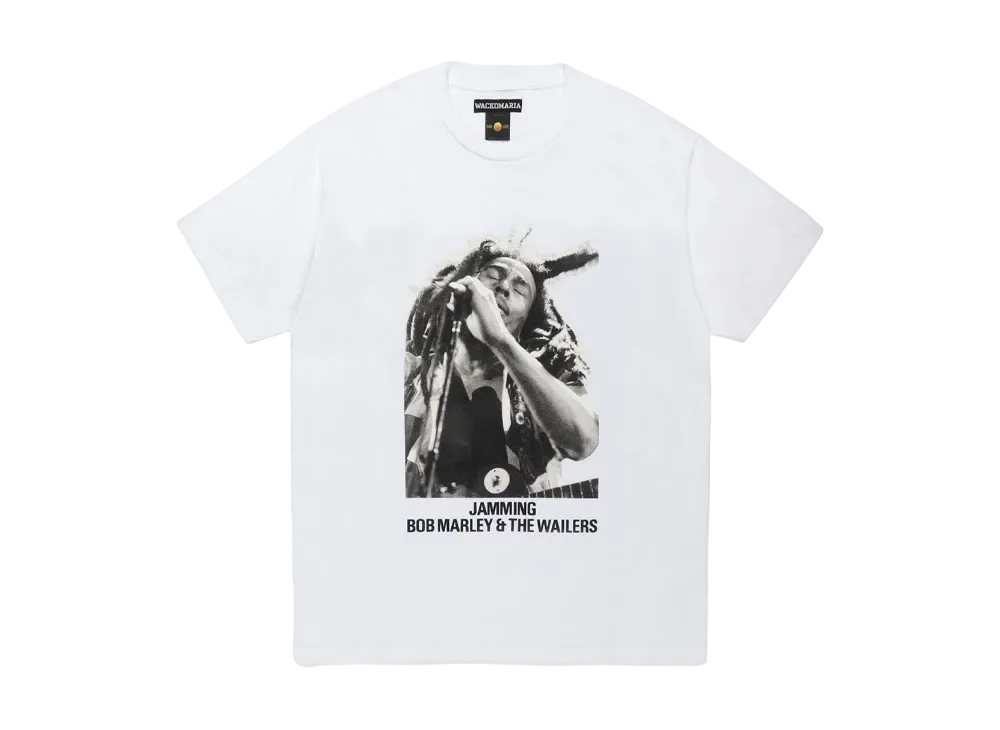 WACKO MARIA x BOB MARLEY T-Shirt "White"