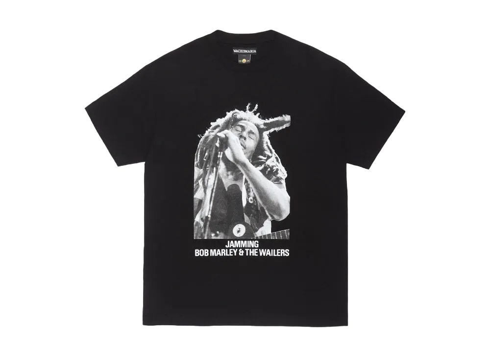 WACKO MARIA x BOB MARLEY T-Shirt "Black"