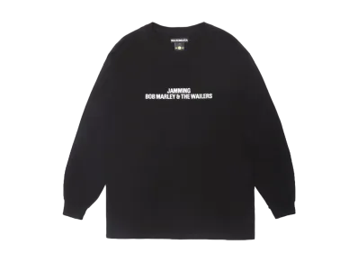 WACKO MARIA x BOB MARLEY Long Sleeve T-Shirt "Black"