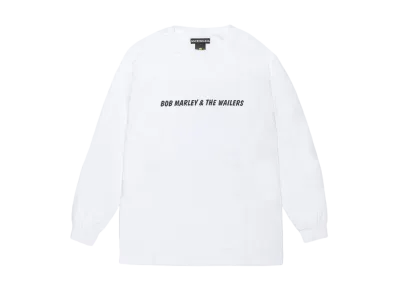 WACKO MARIA x BOB MARLEY Long Sleeve T-Shirt "White"
