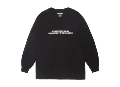 WACKO MARIA x BOB MARLEY Long Sleeve T-Shirt "Black"