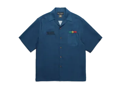 WACKO MARIA x BOB MARLEY Hawaiian Shirt "Navy"