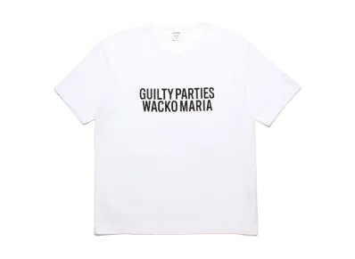 WACKO MARIA Washed Heavy Weight T-Shirt "White"