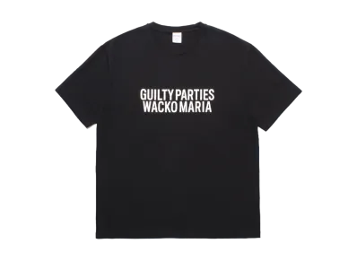 WACKO MARIA Washed Heavy Weight T-Shirt "Black"
