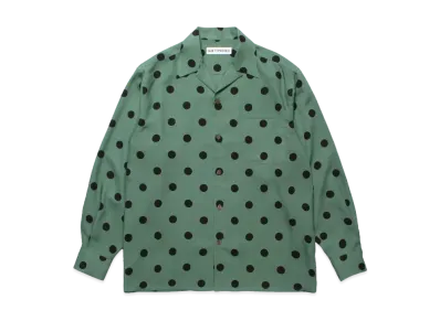 WACKO MARIA Dots Hawaiian Shirt "Green"