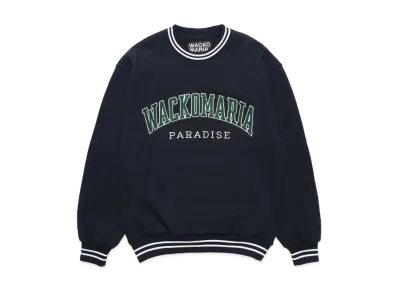 WACKO MARIA Heavy Weight Sweat Shirt "Navy"