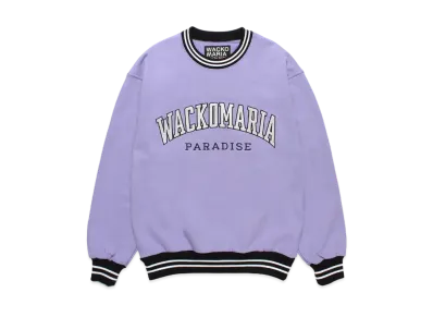 WACKO MARIA Heavy Weight Sweat Shirt "Purple"