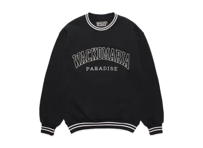 WACKO MARIA Heavy Weight Sweat Shirt "Black"