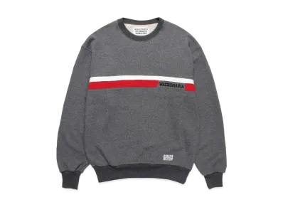 WACKO MARIA Middle Weight Sweat Shirt "Gray"
