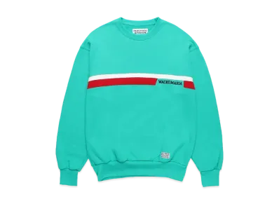 WACKO MARIA Middle Weight Sweat Shirt "Turquoise"