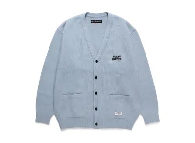 WACKO MARIA Classic Knit Cardigan "Blue"