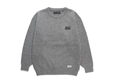 WACKO MARIA Classic Knit Sweater "Gray"