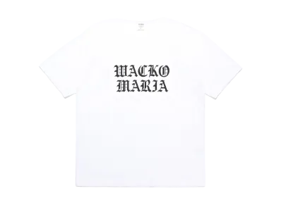 WACKO MARIA Washed Heavy Weight T-Shirt "White"
