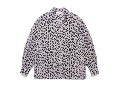 WACKO MARIA Leopard Hawaiian Shirt "Purple"
