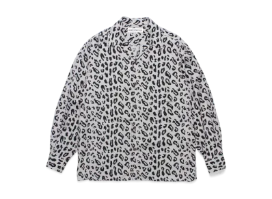 WACKO MARIA Leopard Hawaiian Shirt "Gray"