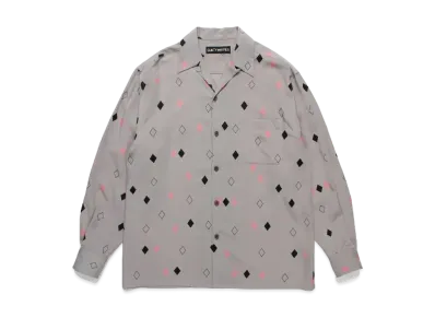 WACKO MARIA Diamond Hawaiian Shirt "Gray"